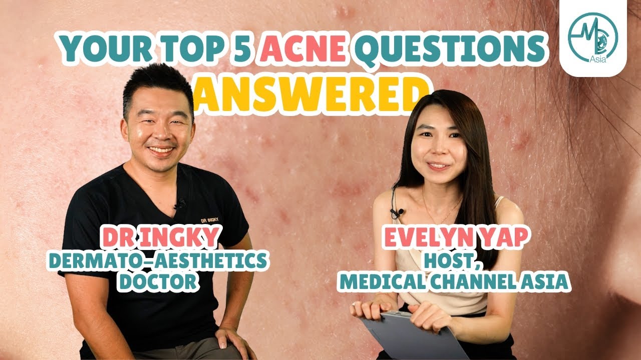Top 5 Acne Questions Answered! Skincare Tips for Acne-Prone Skin | Dr Lim Ing Kien (Derm-Aesthetics)