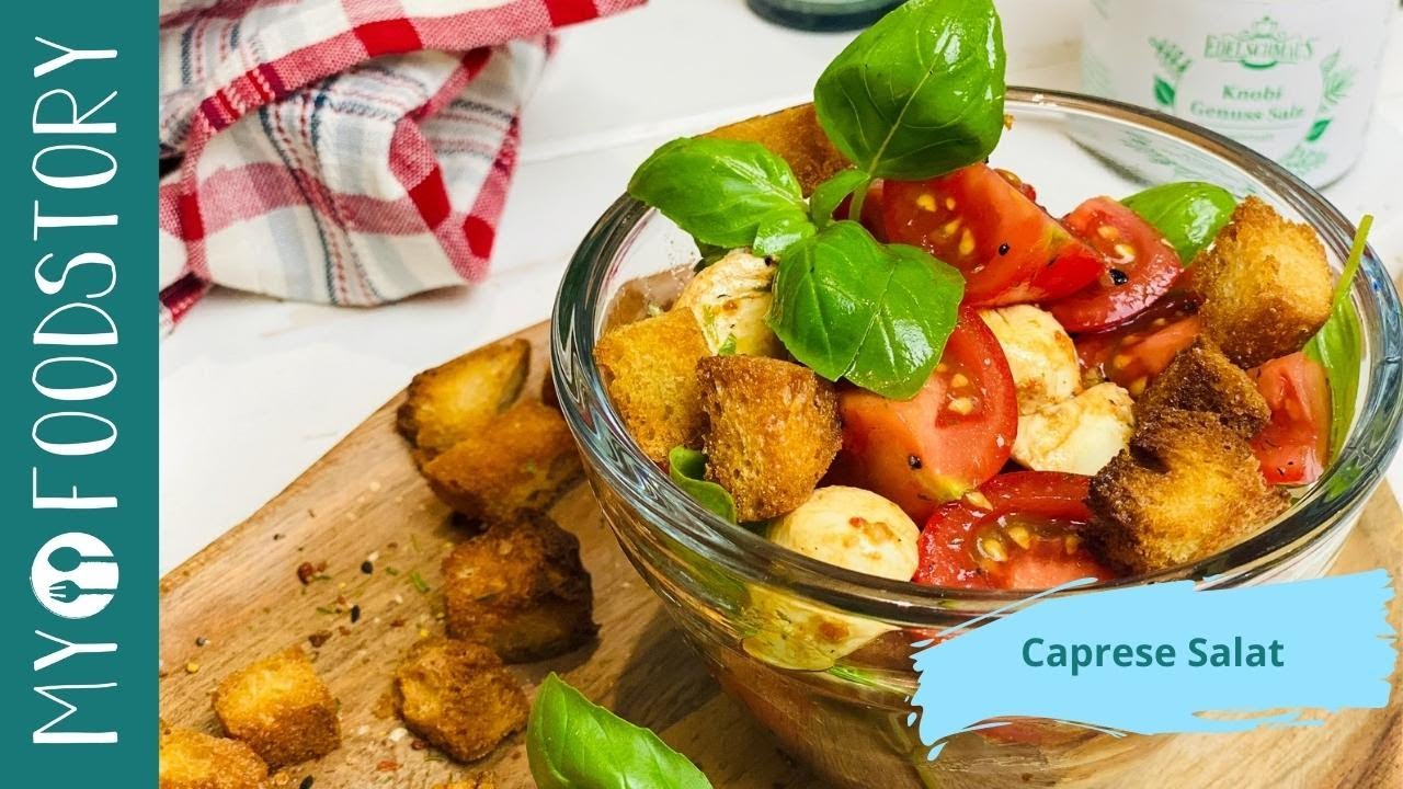 Caprese Salat / schnell , einfach und unglaublich lecker