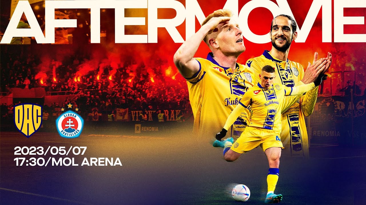 DAC 1904 - Slovan (2:3) official aftermovie