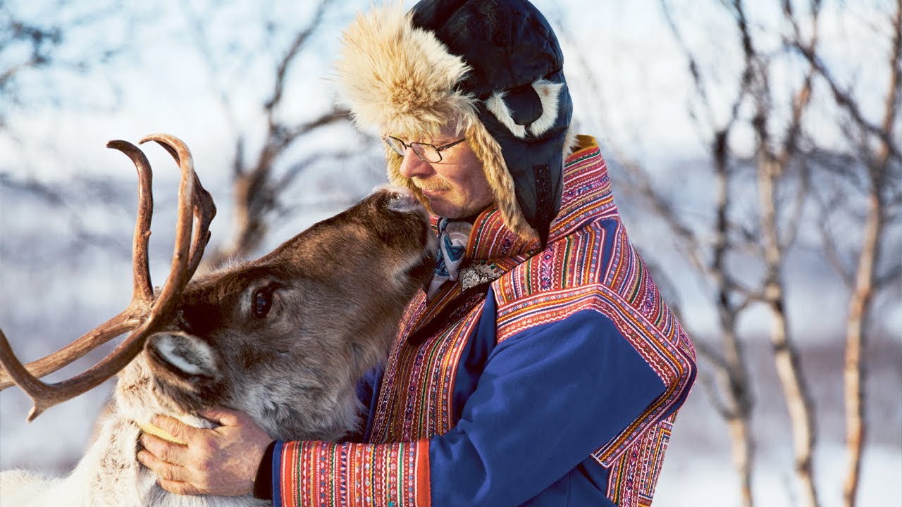 Nils-Matti the Reindeer Farmer in Lapland - FINLAND