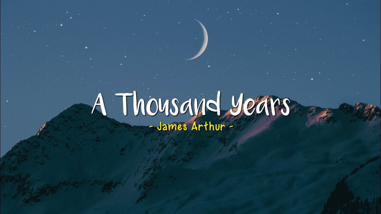 A Thousand Years - James Arthur [Speed Up] | (Lyrics & Terjemahan)