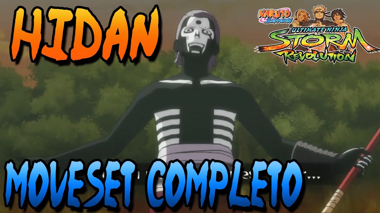 Naruto Storm Revolution: Hidan Moveset Completo