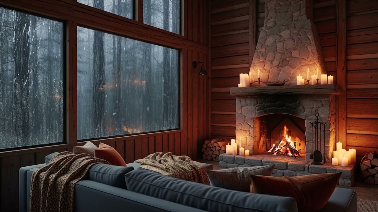Calm Sunset River Ambience | Gentle Flowing Water Sounds for Deep Sleep & Total Relaxation