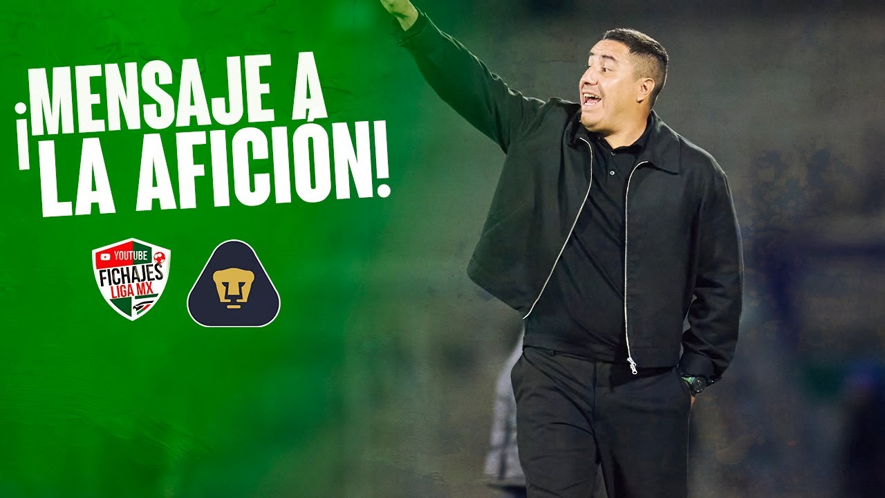 ¡Efraín Juárez MANDA MENSAJE A LA AFICIÓN  previo a la Concachampions! | Pumas