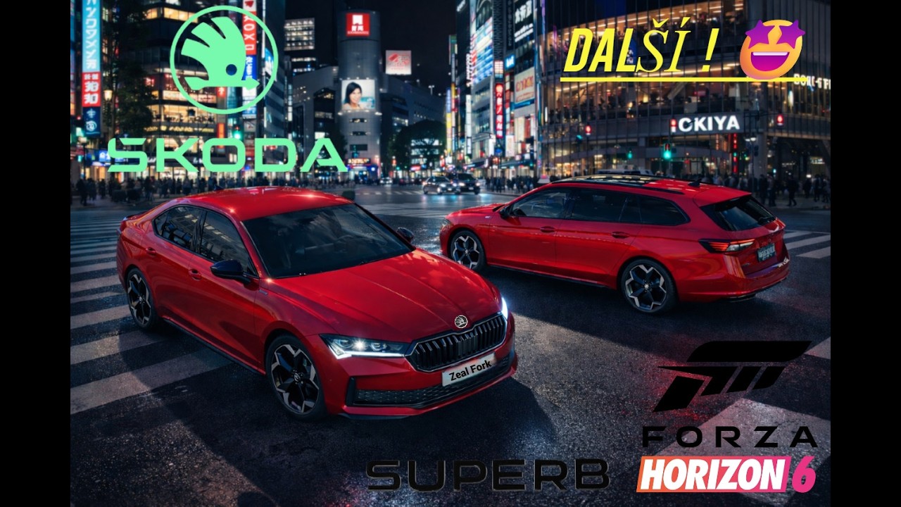Forza Horizon 6 - další Škodovka ve hře ! (Superb IV SportLine) @skodacz @skoda @MitchCactus