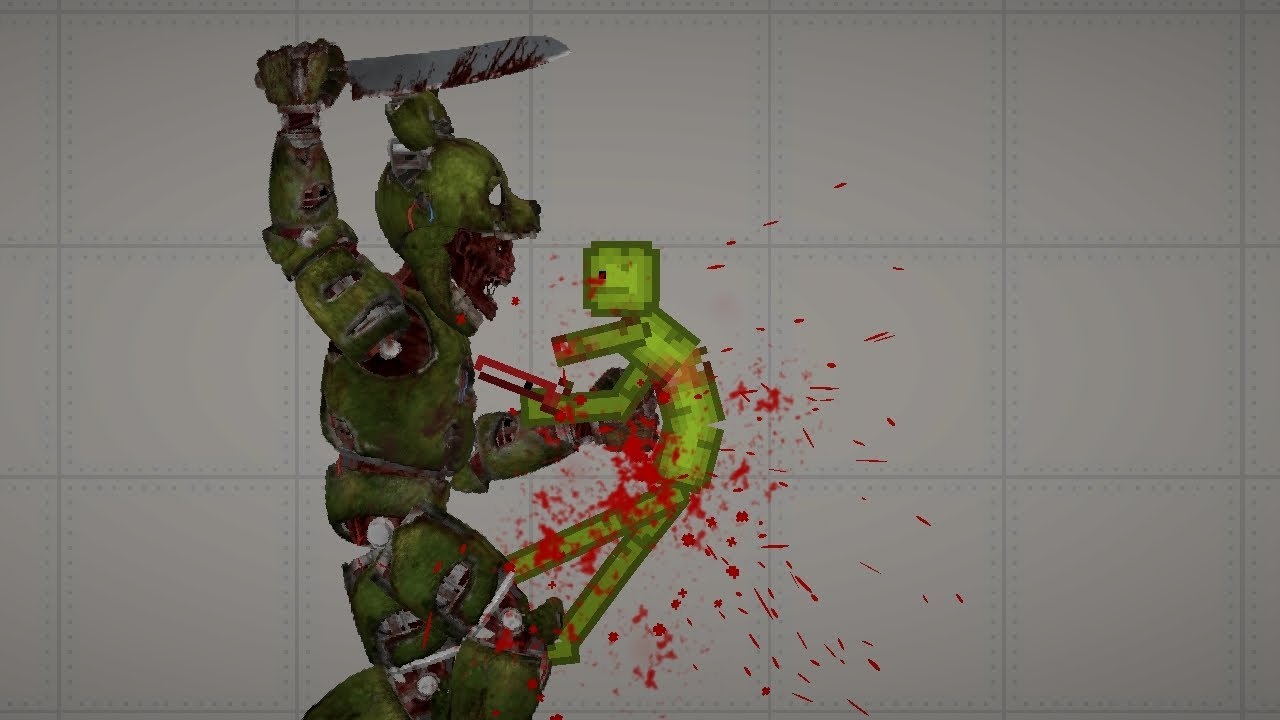 Springtrap mod melon sandbox fnaf