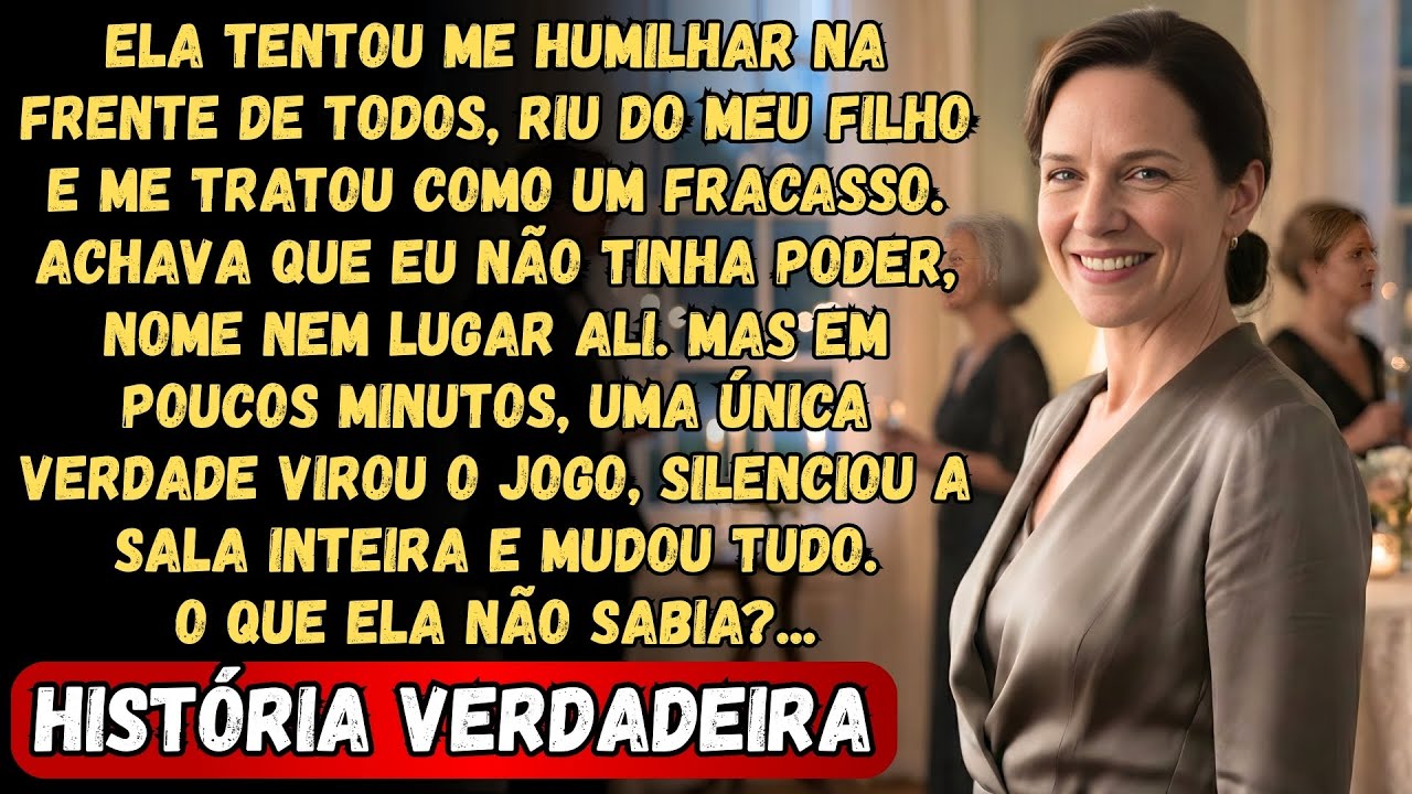 Ela Tentou Me Humilhar na Frente de Todos — Então Revelei Quem Eu Era