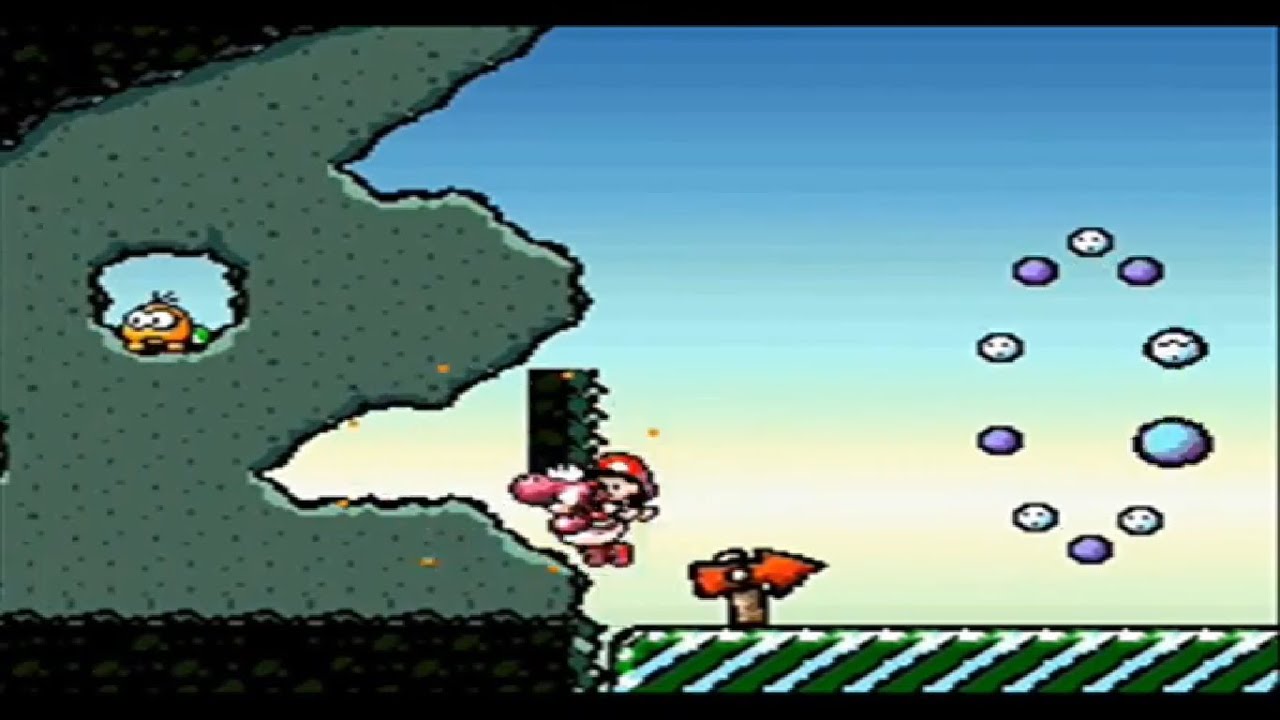 Yoshi's Island (SNES) - Bugs en 4-2