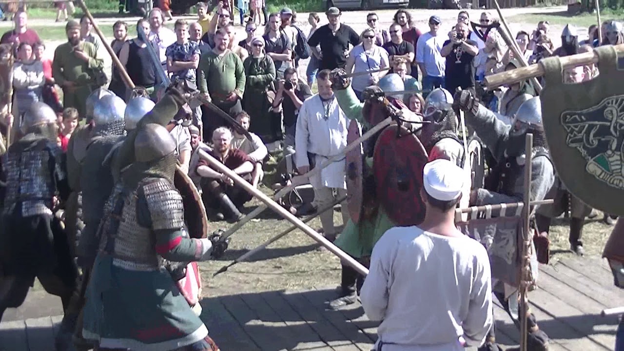 Festiwal Słowian i Wikingów Wolin 2017 / Bitwy o most 2
