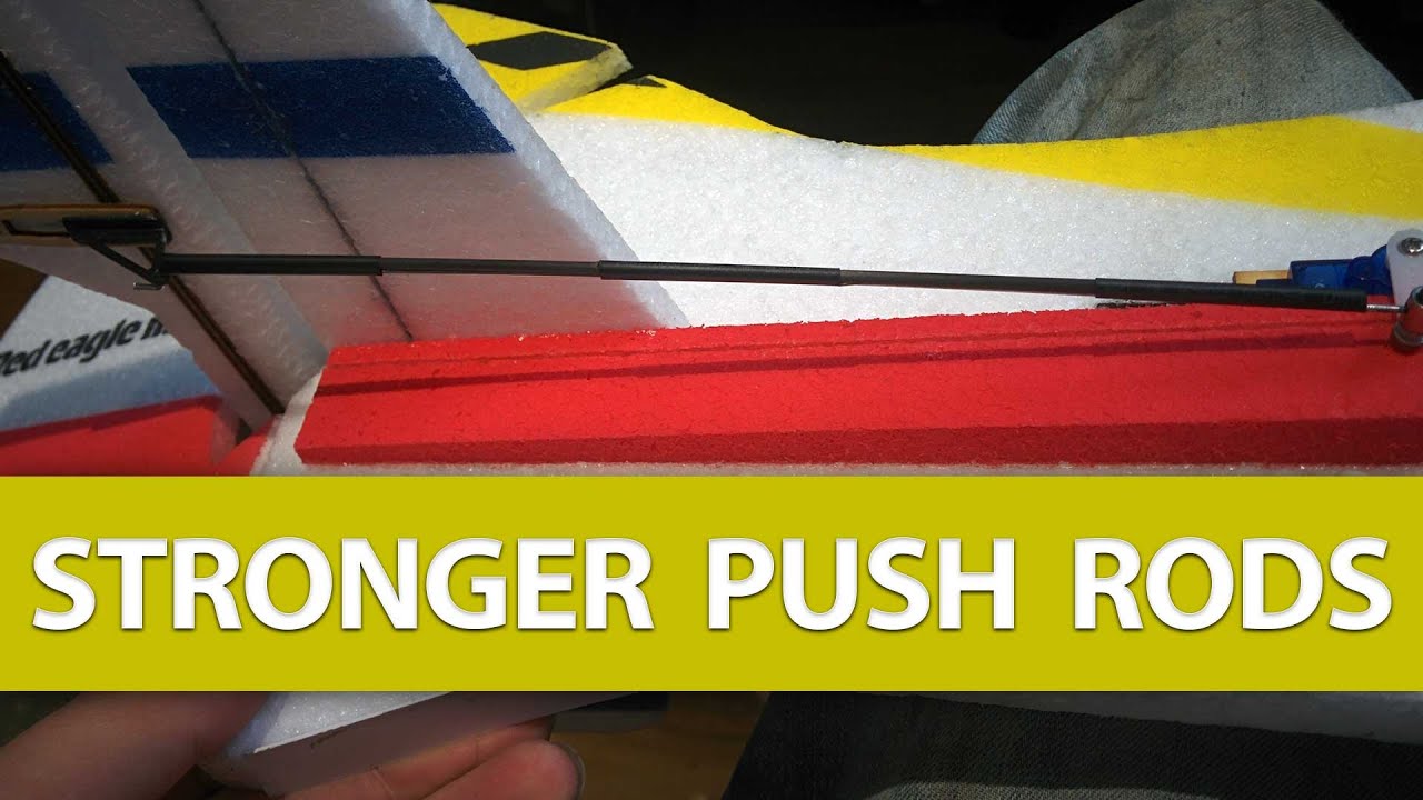 Build Tip: Strong Push Rods Using Carbon Fiber Reinforcement.