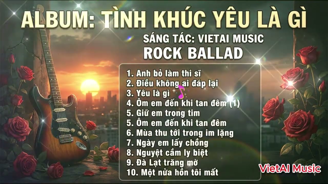 TÌNH KHÚC YÊU LÀ GÌ - SAXOPHONE | ROCK BALLAD | ca khúc mới về tình yêu