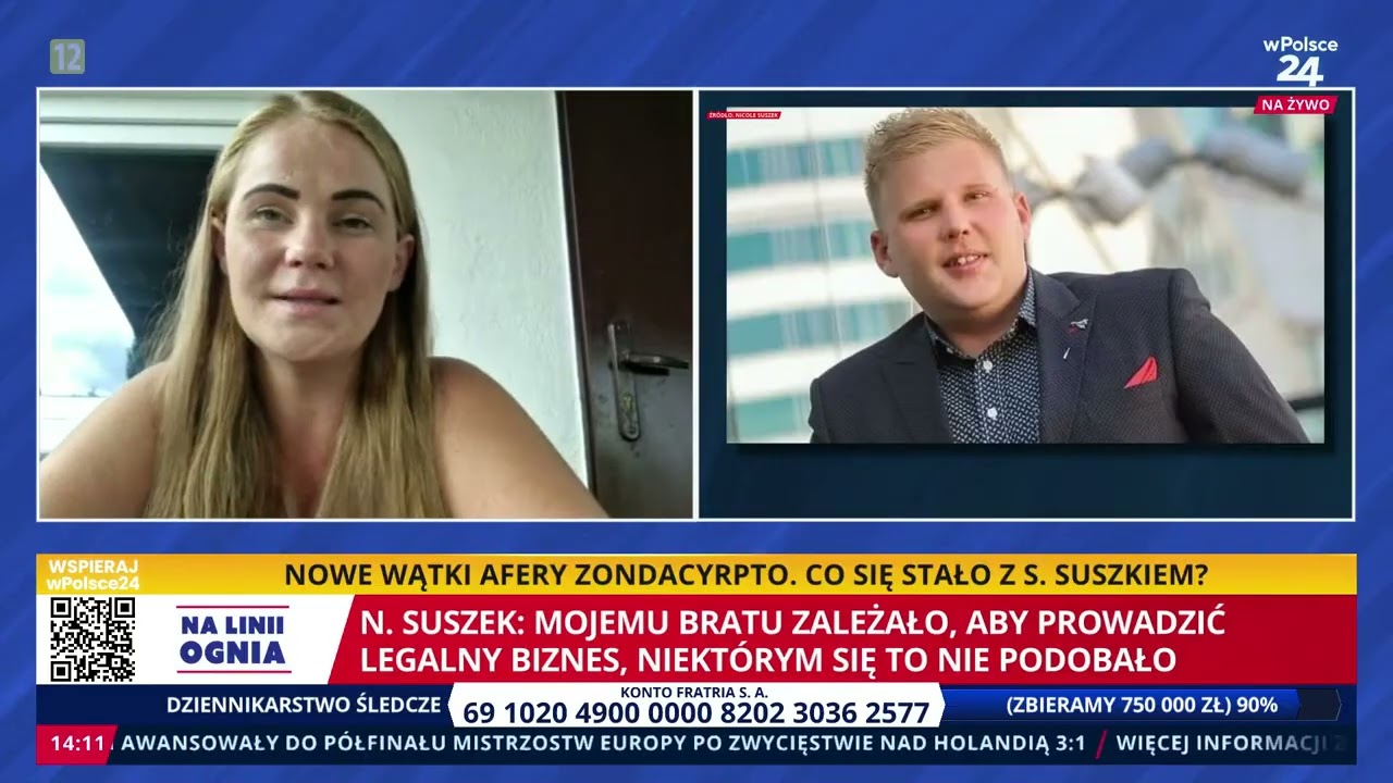 Nicole Suszek: Kral jest zamieszany w zaginięcie mojego brata | Na linii ognia