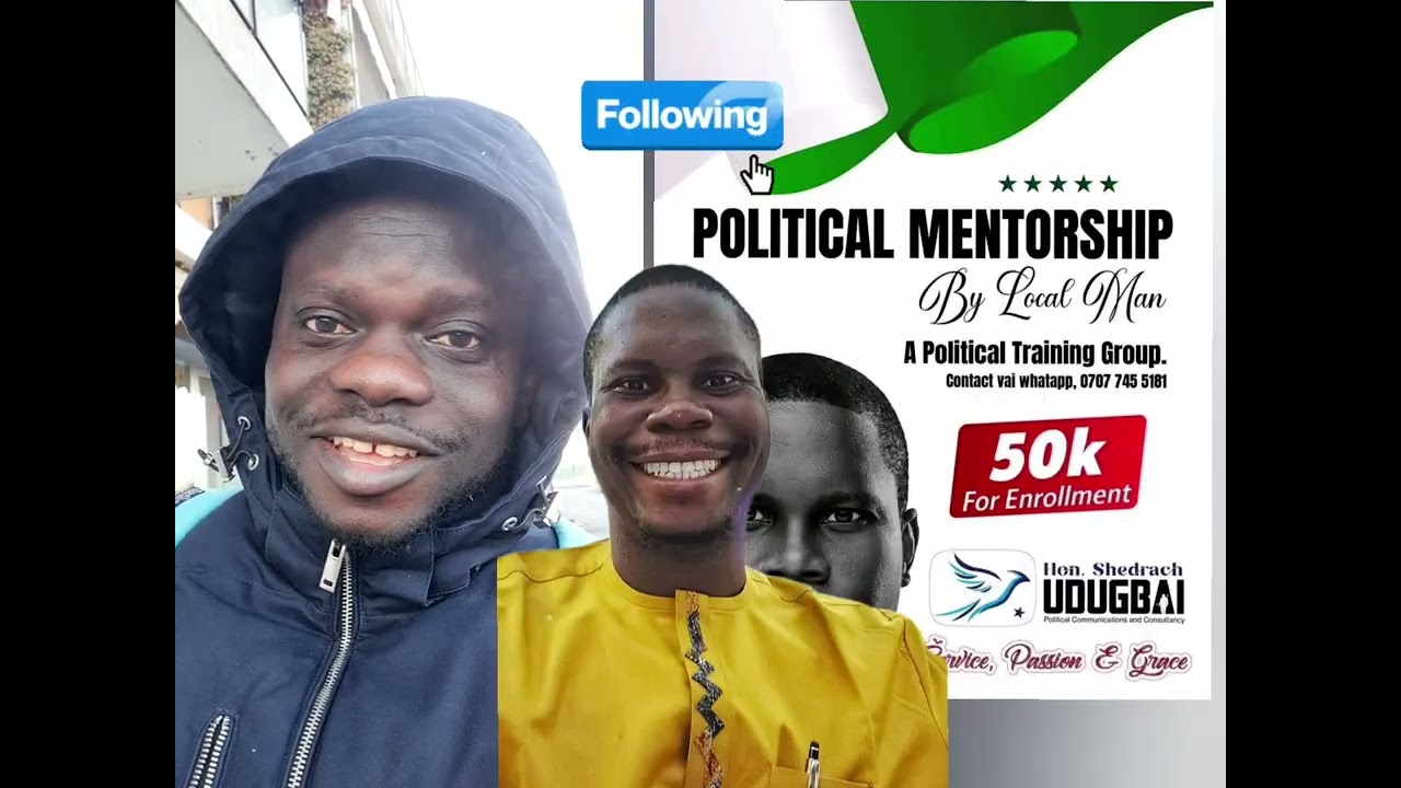 Hon. Shedrack udugbai becareful with this your program