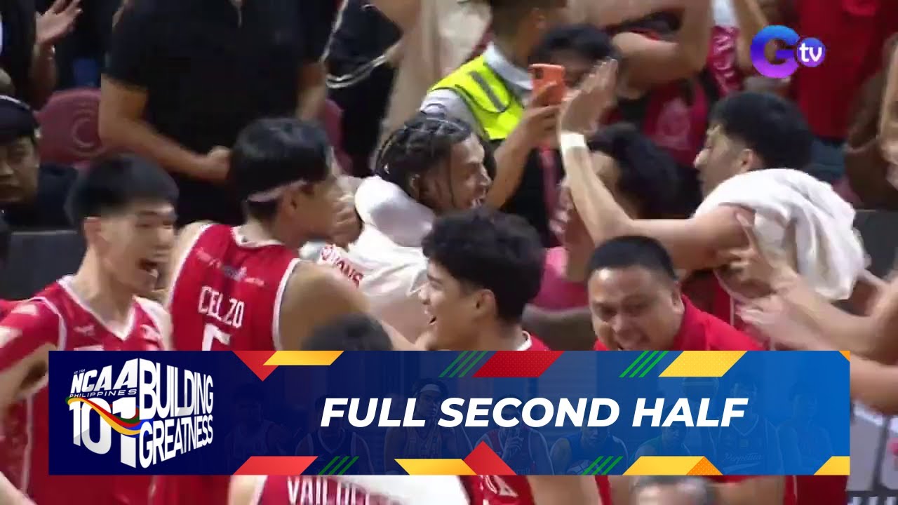 FULL SECOND HALF (Finals) - Letran Knights vs San Beda Red Lions | NCAA Season 101