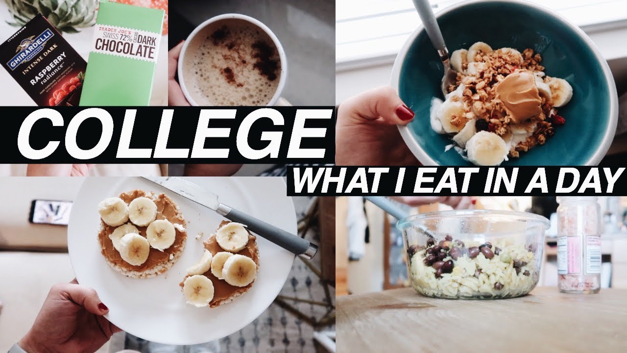 WHAT I EAT IN A DAY | college edition