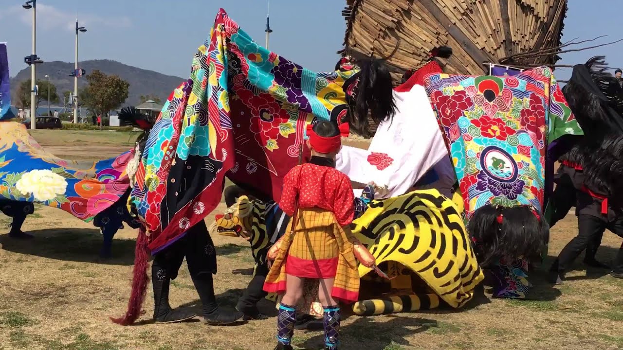 瀬戸内国際芸術祭’2016 “さぬきの獅子舞” 乱舞〜‼︎