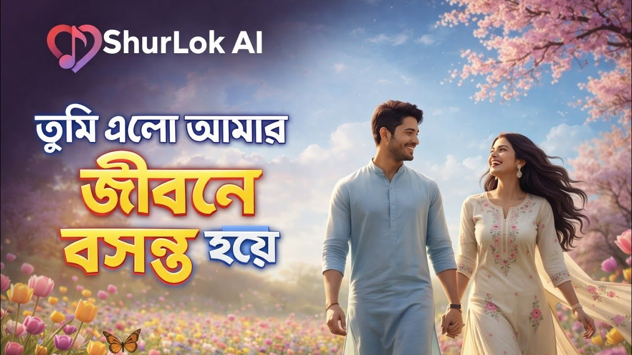 তুমি এলে আমার জীবনে বসন্ত হয়ে | Romantic Bengali AI Song | Heart Touching Love Song 2026