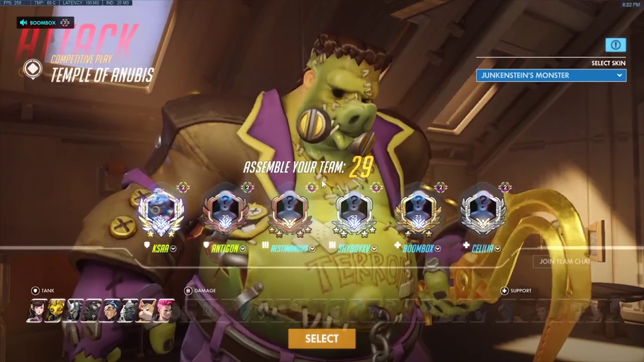 KSAA INSANE ROADHOG! OVERWATCH GAMEPLAY SEASON 24 TOP 500