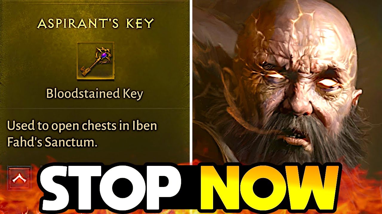 Stop Saving Aspirant Keys in Diablo Immortal