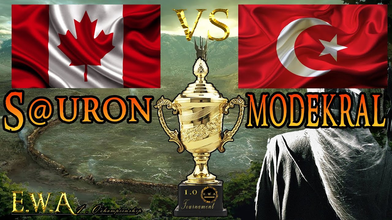 $100 E.W.A v1.0 Championship! *Quarter Finals* BFME 2 ONLINE S@uron vs Modekral !