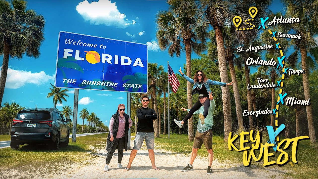 FLORIDA ROADTRIP! Unsere Reise durch den Sunshine State der USA | Folge 01