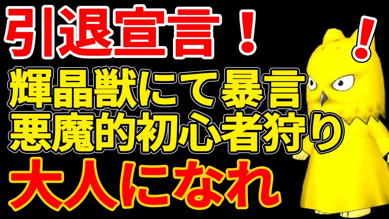 ドラクエ10 輝晶獣で暴言を言われ引退に追い込まれた初心者が悲惨！初心者が近づくと暴言を言われかねない場所を紹介【ドラクエ10】