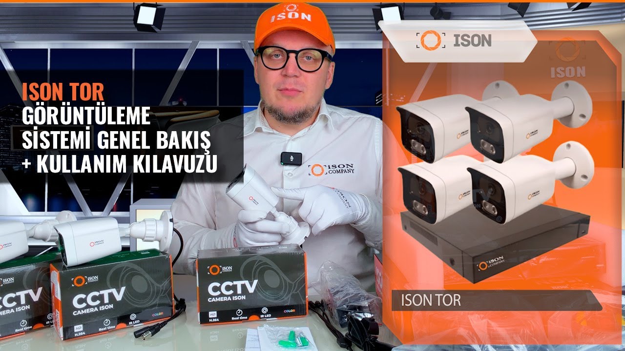 ISON TOR BÜTÇE HAZIR CCTV KİTİ  GENEL BAKIŞ VE TALİMATLAR