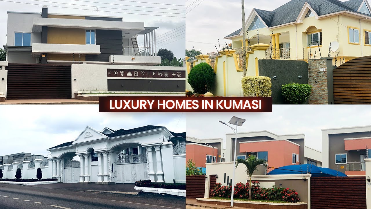 Beautiful LUXURY HOUSES & ESTATES in Kumasi Ghana Ep7 |  Ridge - Danyame Residential Area Kumasi