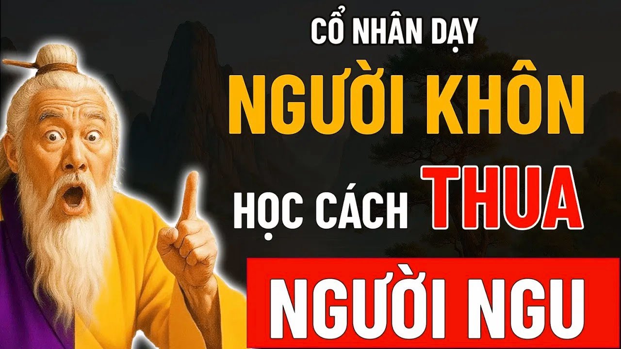 Cổ nhân dạy   Người khôn học cách thua người ngu – 9 bài học đổi đời, sống an yên