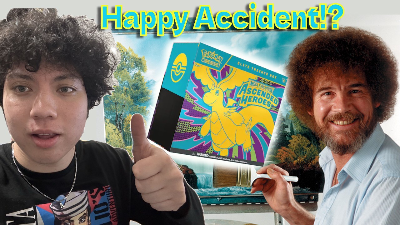 Opening Ascened Heroes ETB Like Bob Ross Lol