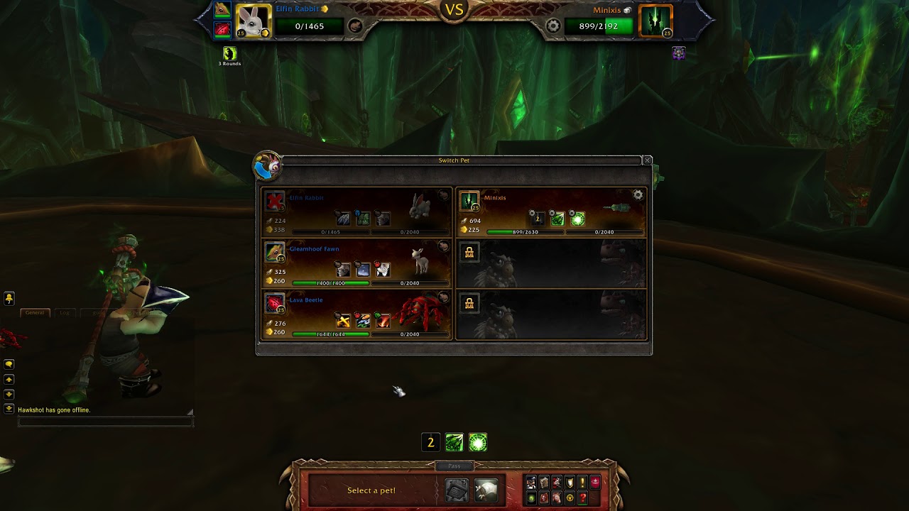 How to beat Minixis with Critter pets - world of warcraft