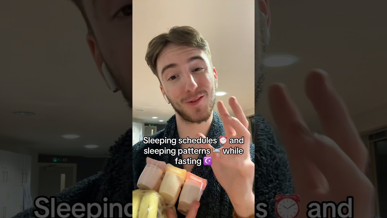 Irregular Ramadan sleeping schedules 🛌🌙 #ramadan #sleep