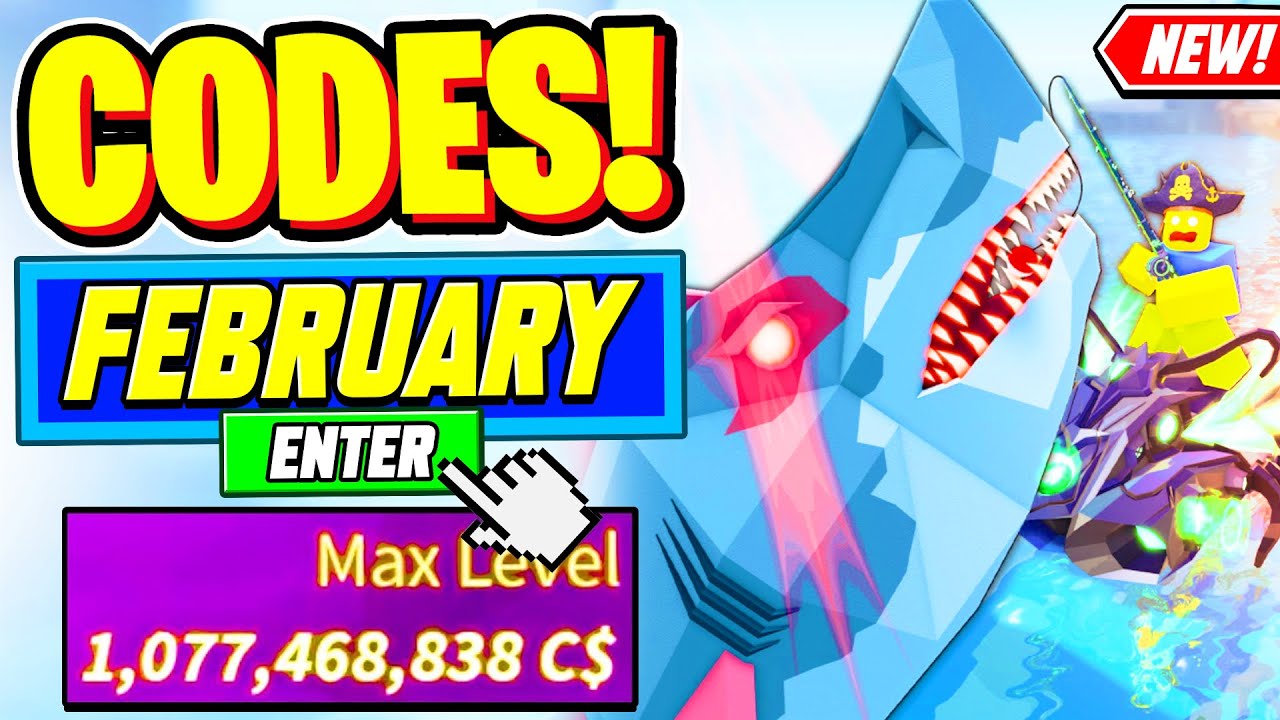 ⚠️Новое⚠️ ВСЕ РАБОЧИЕ КОДЫ для Fisch за февраль 2026 года - Roblox Fisch Codes 2026