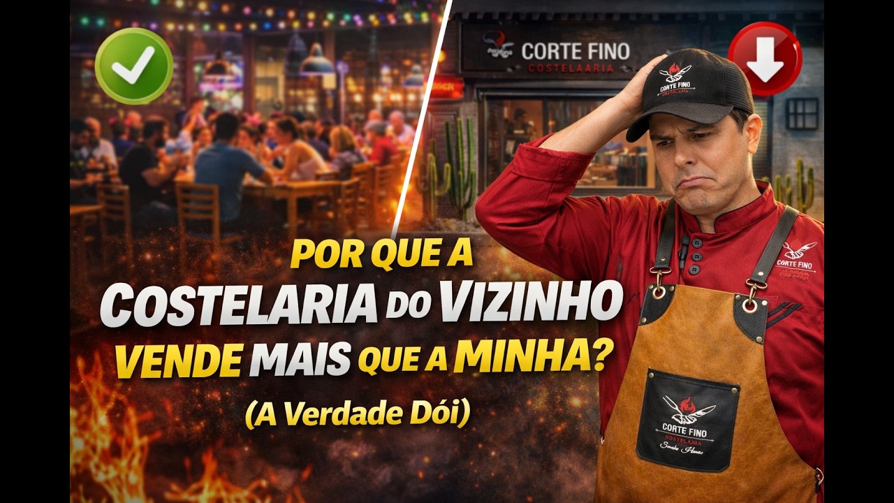 Por Que a Costelaria do Vizinho Vende Mais Que a Minha? (A Verdade Dói)