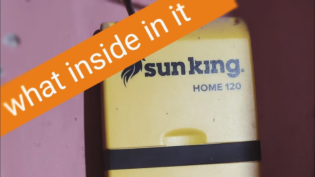 Disassemble of sunking home 120 invater//Best solar inverter for home// what inside in it.