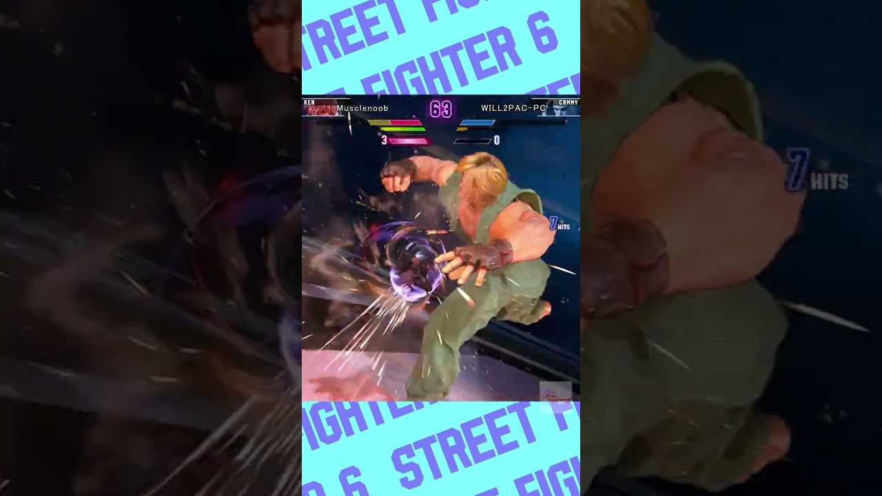 These two leaving NO TURN UNTOUCHED! Musclenoob vs WILL2PAC🔥#streetfighter6