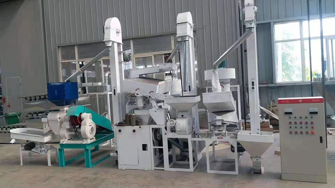 15 Tons Millet Processing Unit, Rice Milling Machine, Dehulling and Polishing, Finger, Kodo Millet