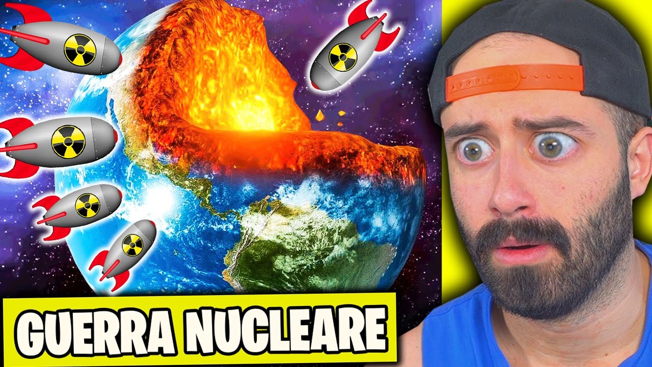 😳 100 BOMBE ATOMICHE VS TERRA 🇮🇹 *simulazione*
