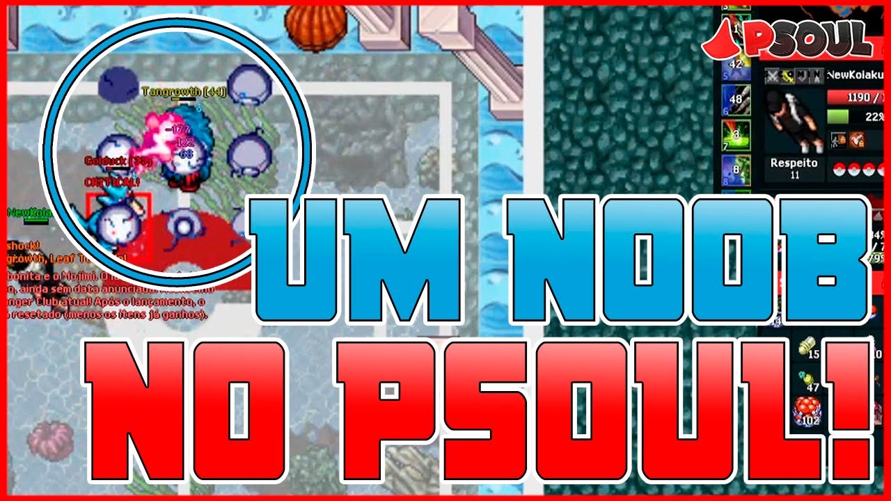 UM NOOB NO PSOUL! NAO TANKOU A MISTY?! PSOUL #13 POKETIBIA MOBILE 2023