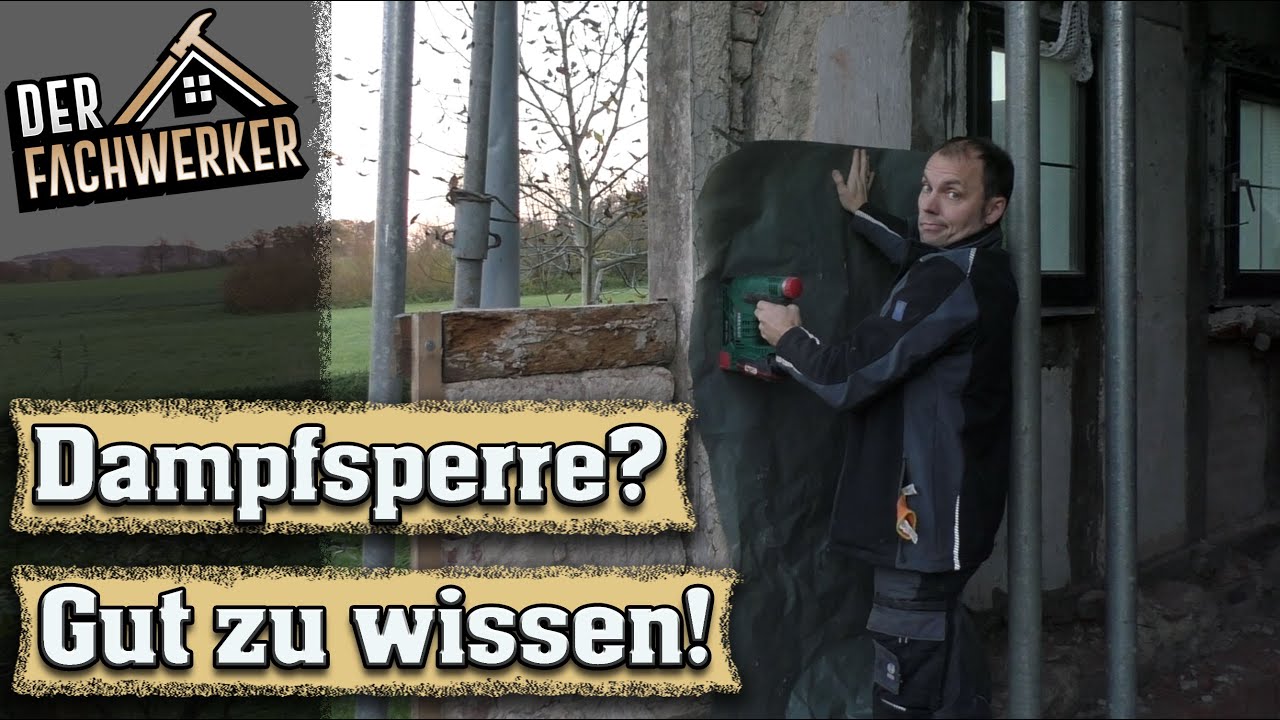 Die Dampfsperre und ihre Tücken! - Das solltest du wissen!
