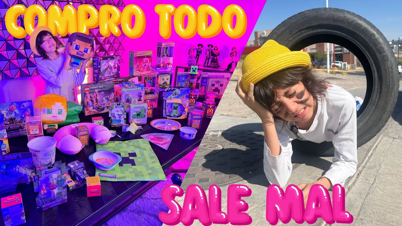 Compro TODAS las Cosas de la PELICULA de MINECRAFT
