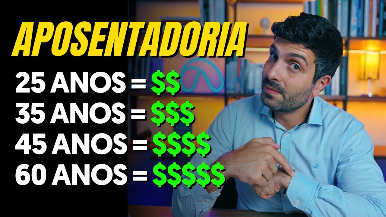 Quanto você deve investir de acordo com sua idade para SE APOSENTAR