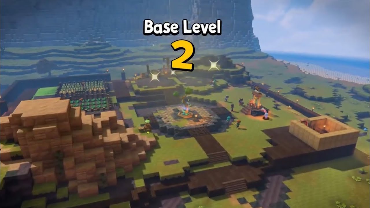 Continuing in Furrowfield, trying to cultivate this swamp to farmland! - Dragon Quest Builders 2