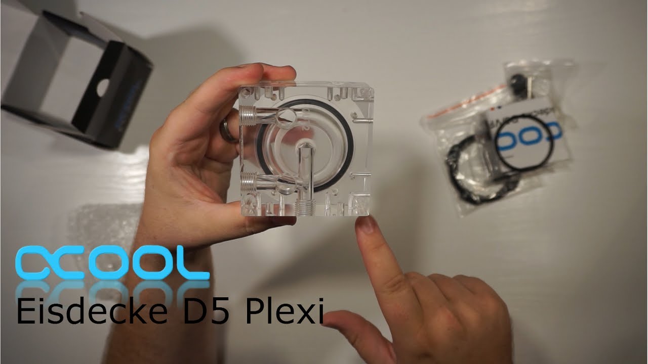 Alphacool Eisdecke D5 Plexi