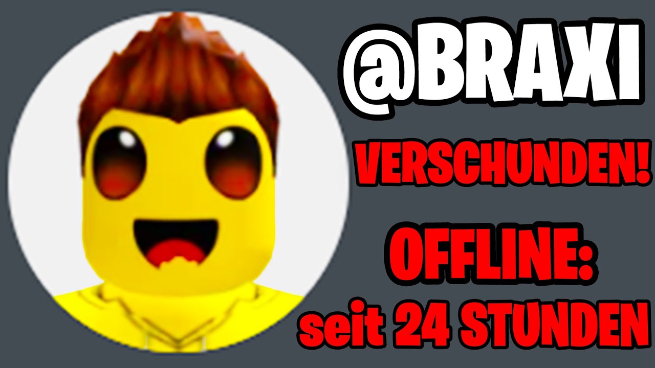 BRAXI ist VERSCHUNDEN in Roblox SNAPCHAT...
