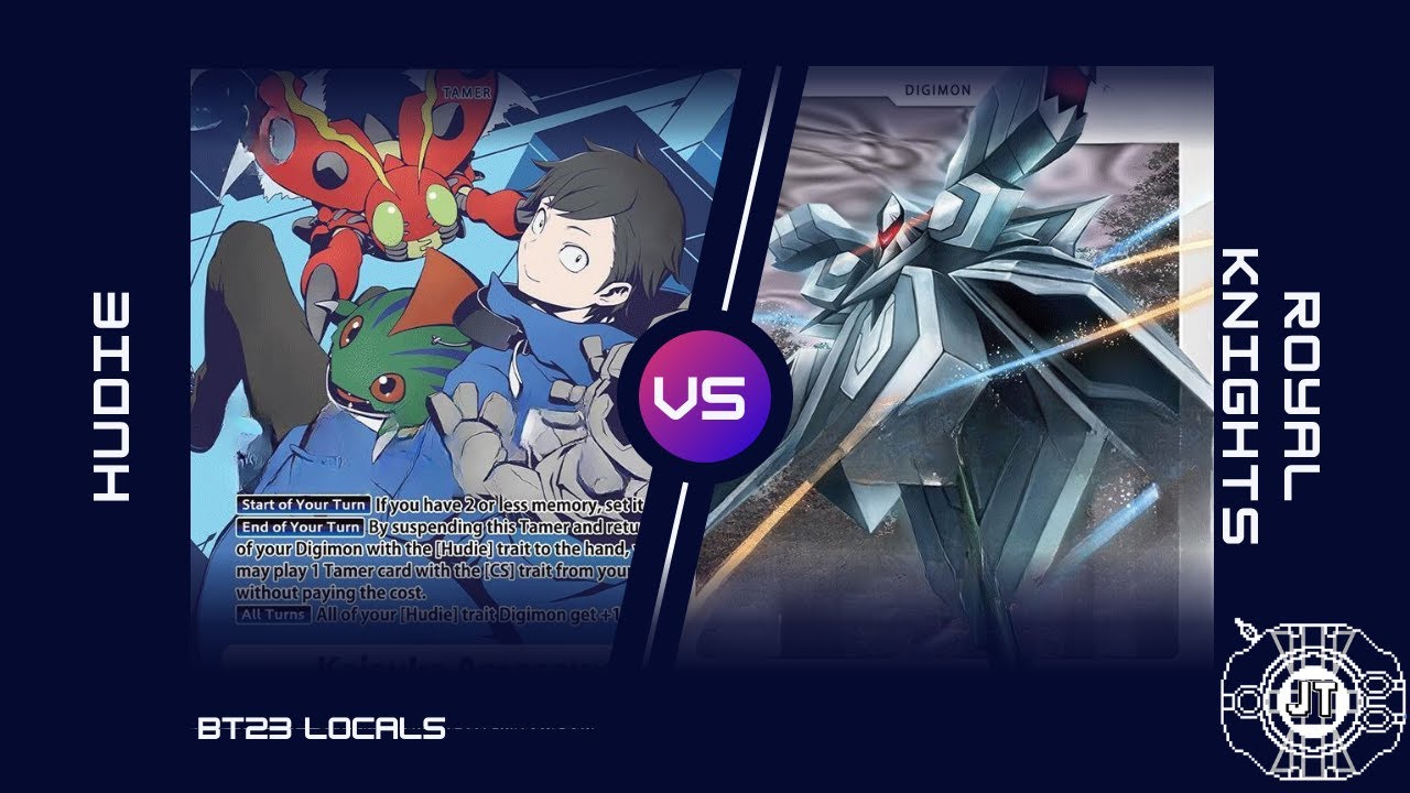 HUDIE VS ROYAL KNIGHTS | Local Finals BO3 |  [Digimon Card Game & TCG BT23]