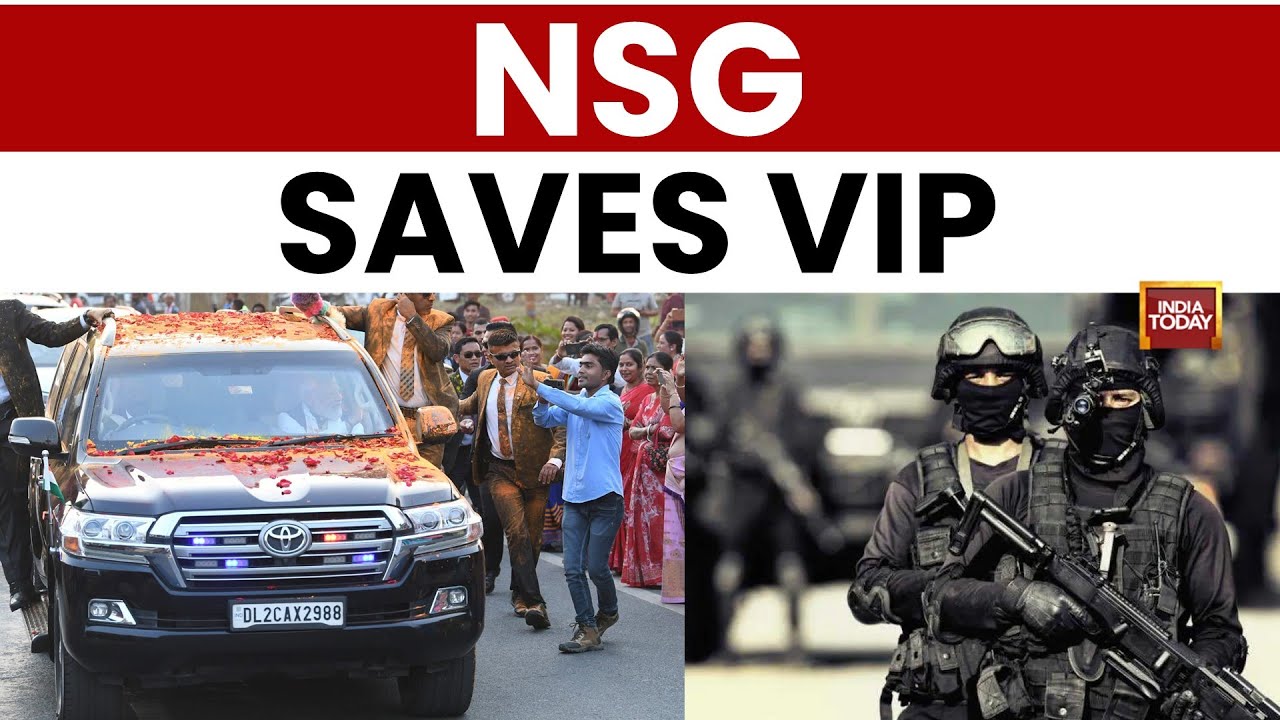 41st NSG Raising Day: NSG Commando Protects VIP in Roadshow Attack | India Today News