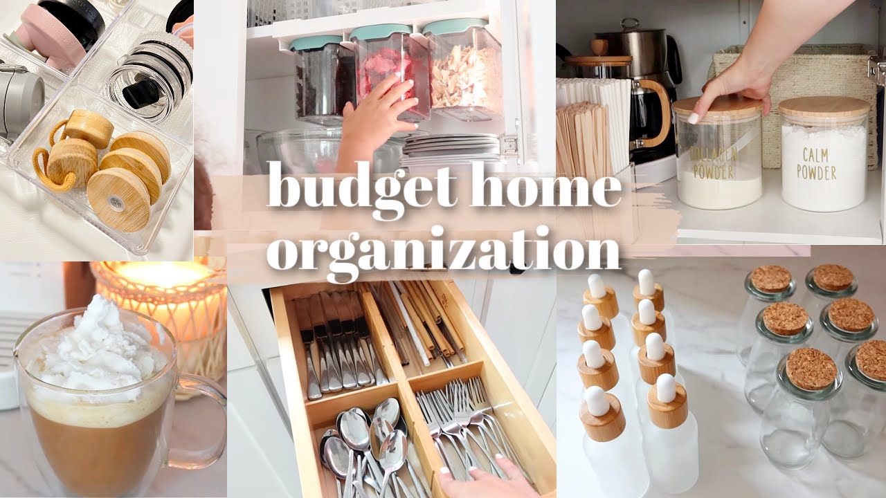 EXTREME BUDGET HOME ORGANIZATION IDEAS | Clean, Declutter and Organize With Me | TikTok Ideas