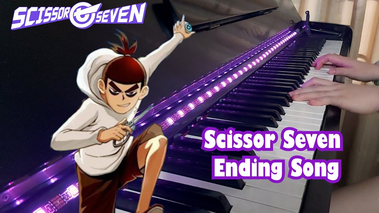 Scissor Seven Season 1 Ending - No Matter How Weird You Are, I Still Like You 【Piano】