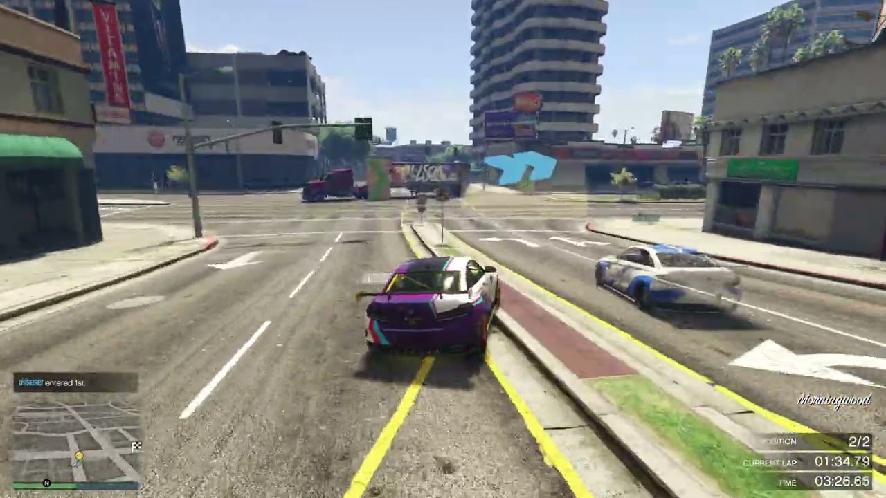 funny close race finish